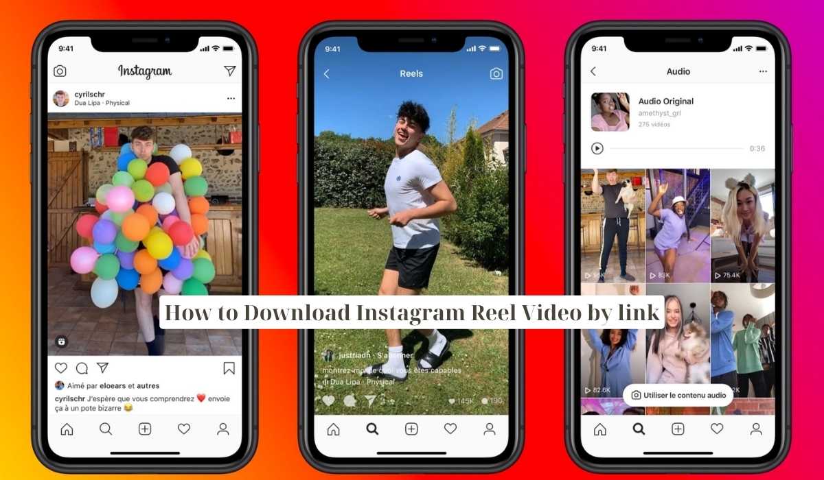 How to download Instagram reel video by link?